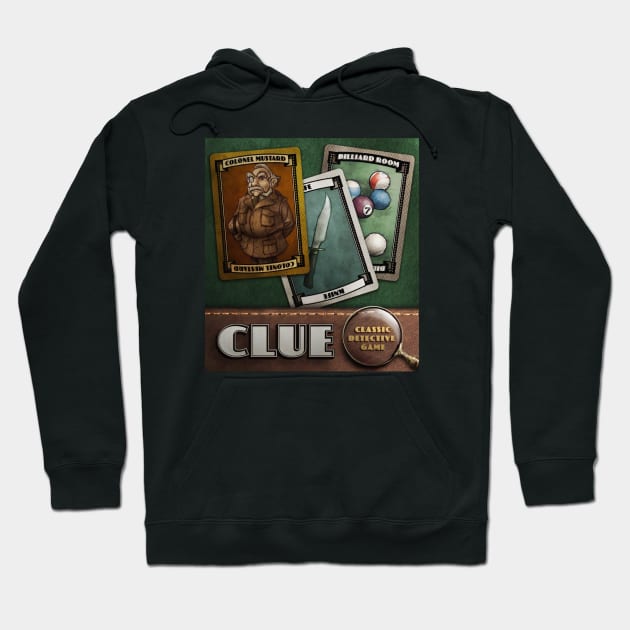 Clue movie t-shirt Hoodie by Great wallpaper 